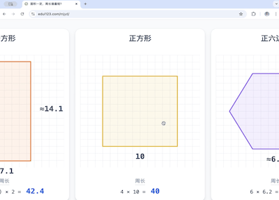 面积一定，谁的周长最短