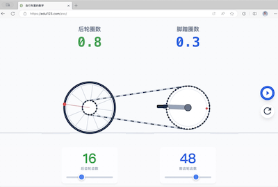 自行车里的数学